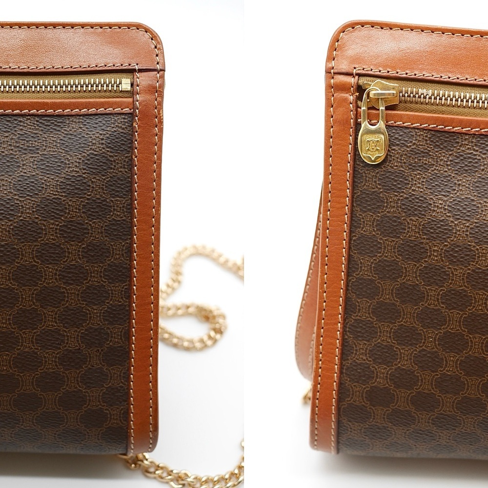 🍓CELINE Macadam Triomphe Clutch - Picture 11 of 13