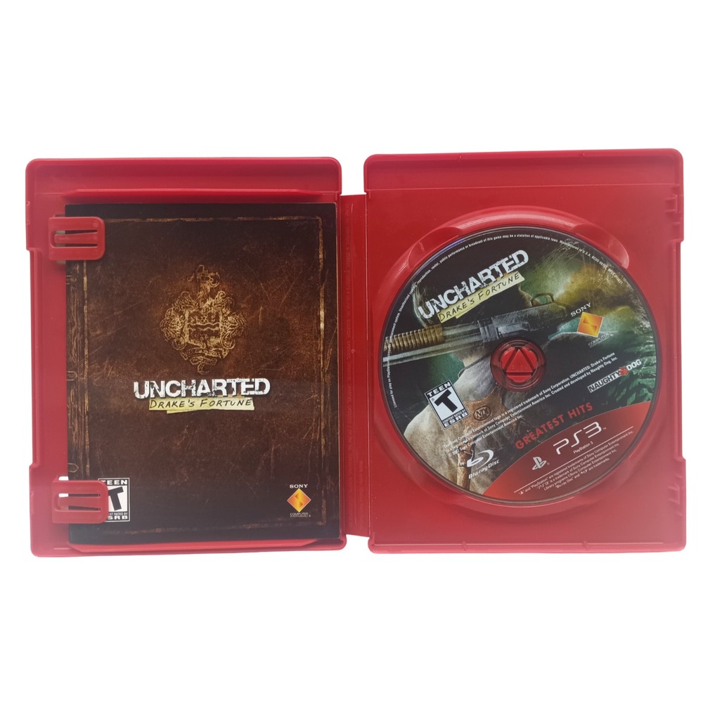 Uncharted: Drake's Fortune PS3 - Greatest Hits 2009 - Complete Game, Good Cond. - Picture 2 of 2