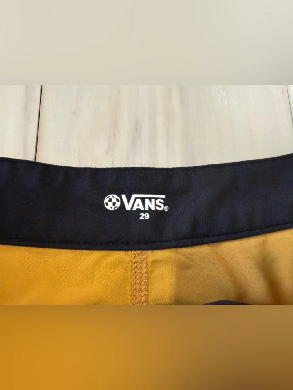 Vans vintage swim trunks Mustard Yellow - Picture 4 of 6