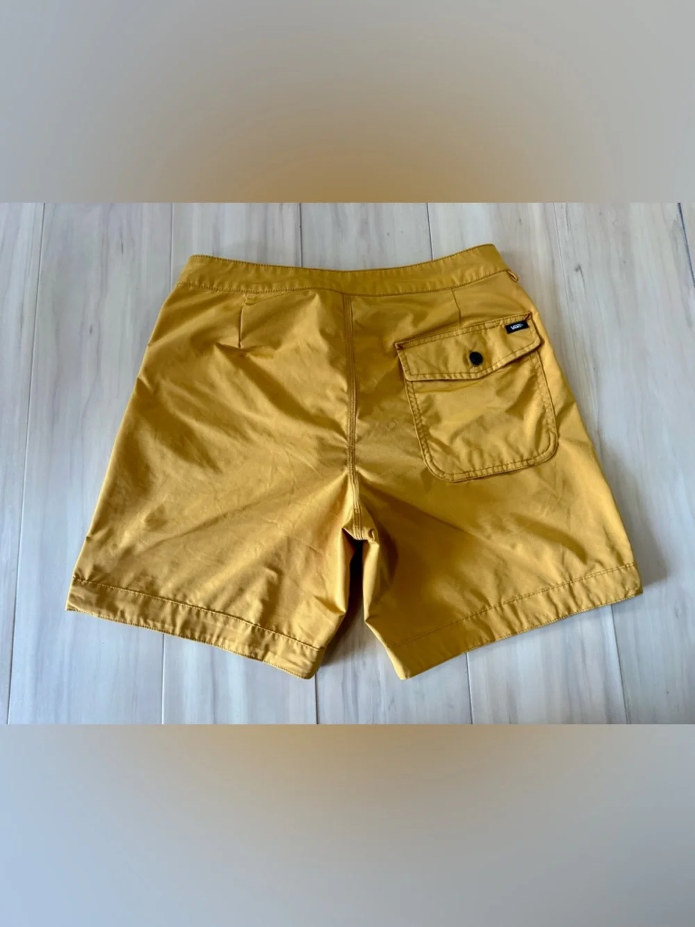 Vans vintage swim trunks Mustard Yellow - Picture 5 of 6