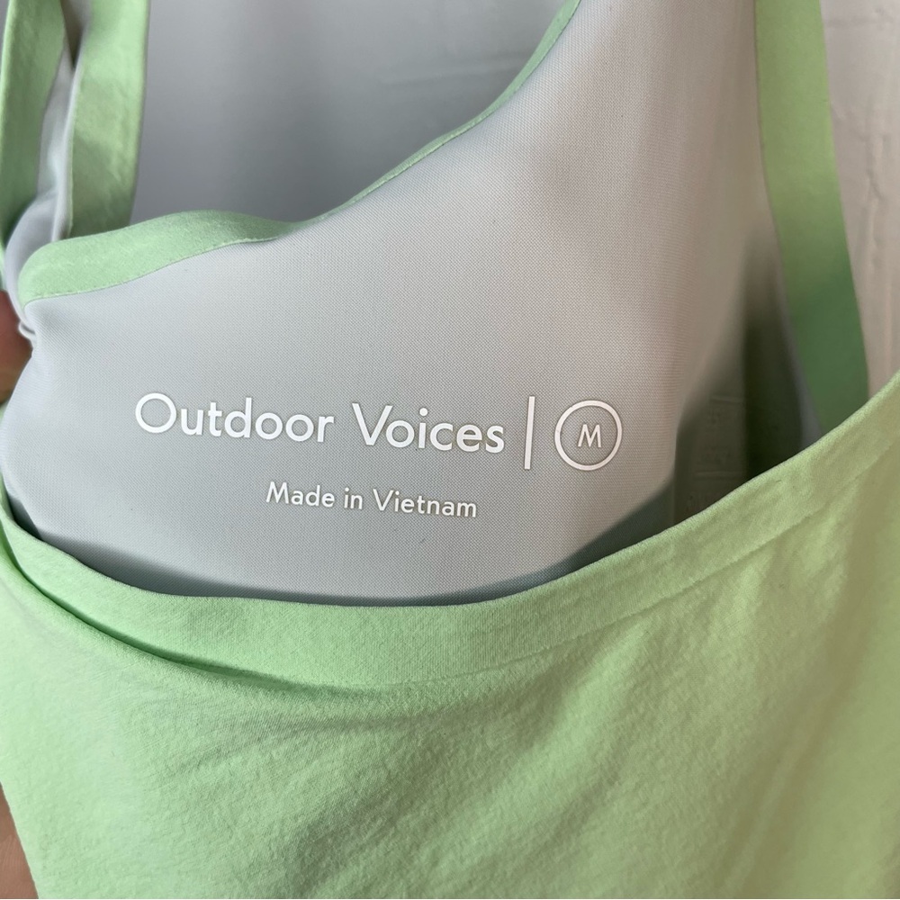 Outdoor Voices The Exercise Dress in Mint Green Size Medium - Picture 5 of 11