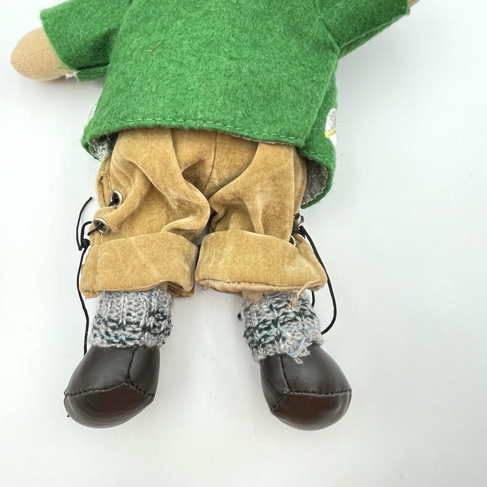 Vintage 1990s German Folk Dolls Set Boy Girl Oberasbach Bavaria Hanging - Picture 10 of 16