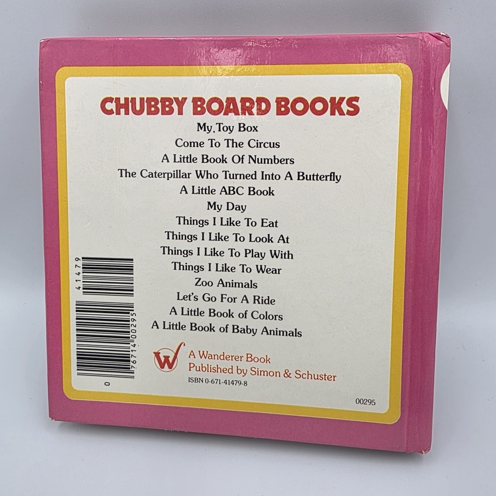 Come to the Circus ~A Chubby Board Book‎ Vintage 1980 By Simon & Schuster *READ* - Picture 2 of 3