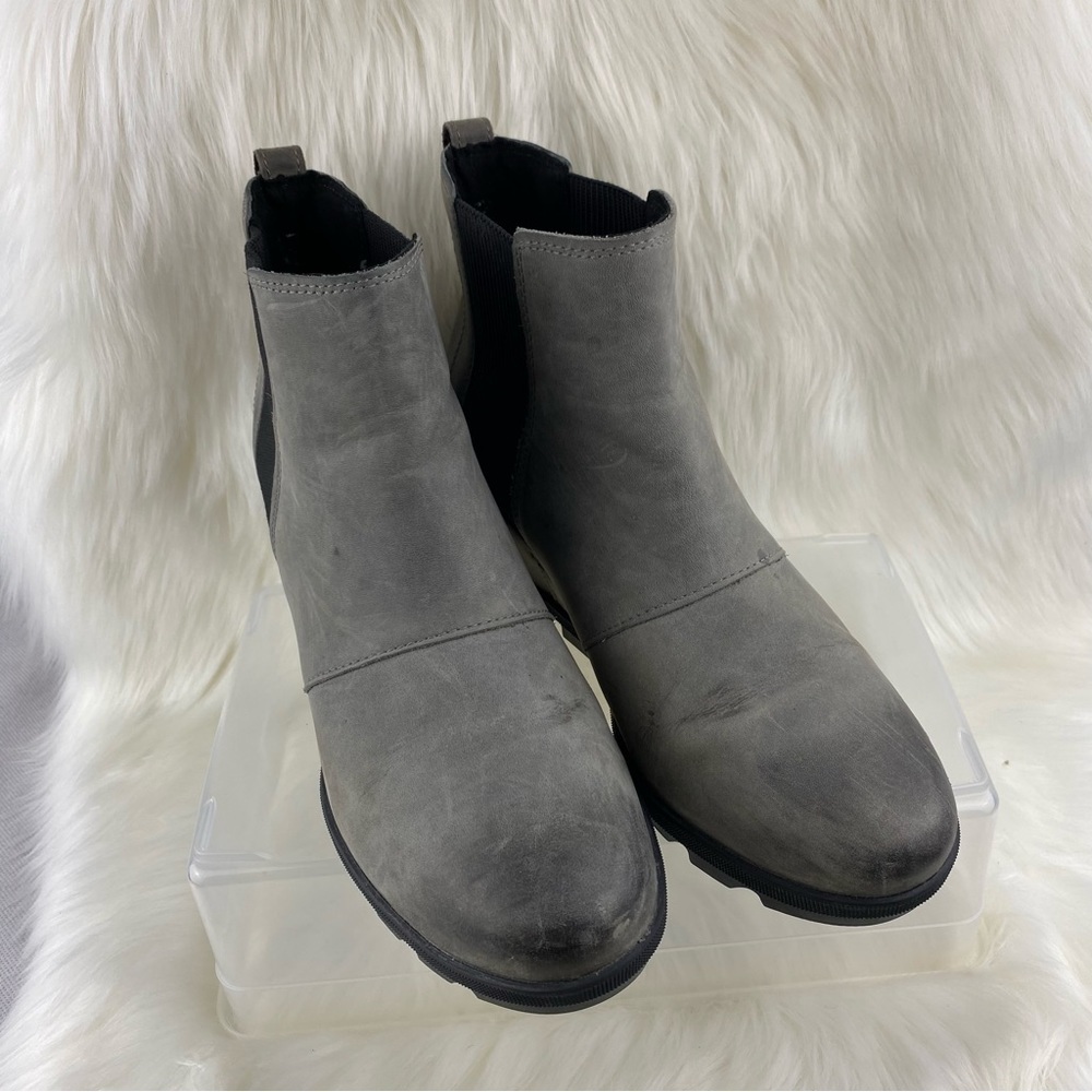 SOREL JOAN OF ARCTIC ANKLE BOOTIES WEDGES