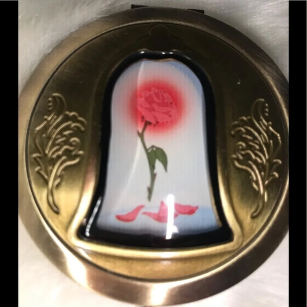 Disney Enchanted Rose Beauty & The Beast Mirror
