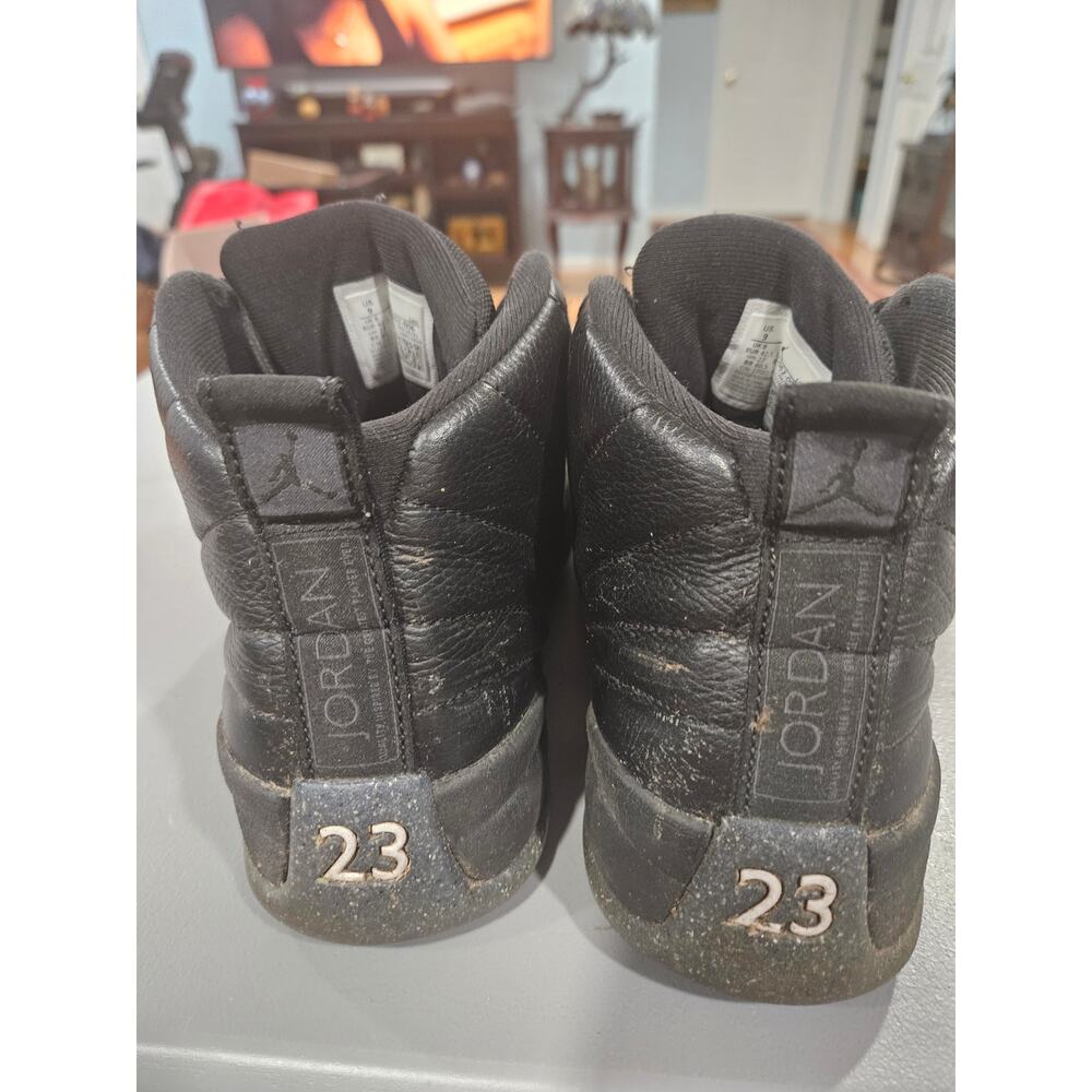 Air Jordan 12 Utility Black Infrared 2021 DC1062-006 Mens Size 9 - Picture 4 of 7