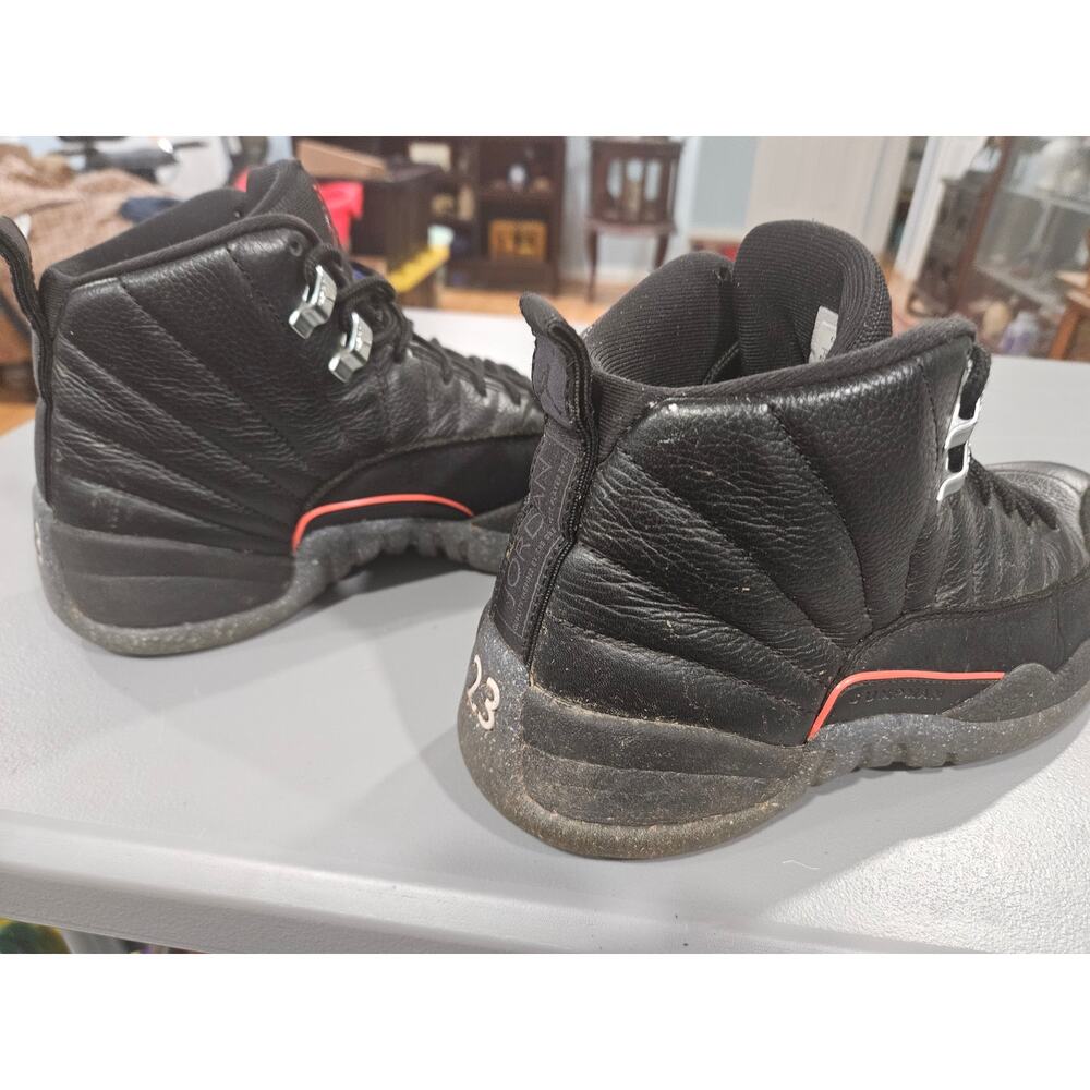 Air Jordan 12 Utility Black Infrared 2021 DC1062-006 Mens Size 9 - Picture 5 of 7