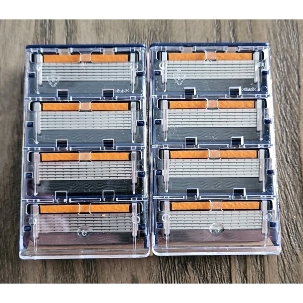 DOLLAR SHAVE CLUB - 6 BLADE RAZOR REFILLS (8 PACK) - NEW CARTRIDGES
