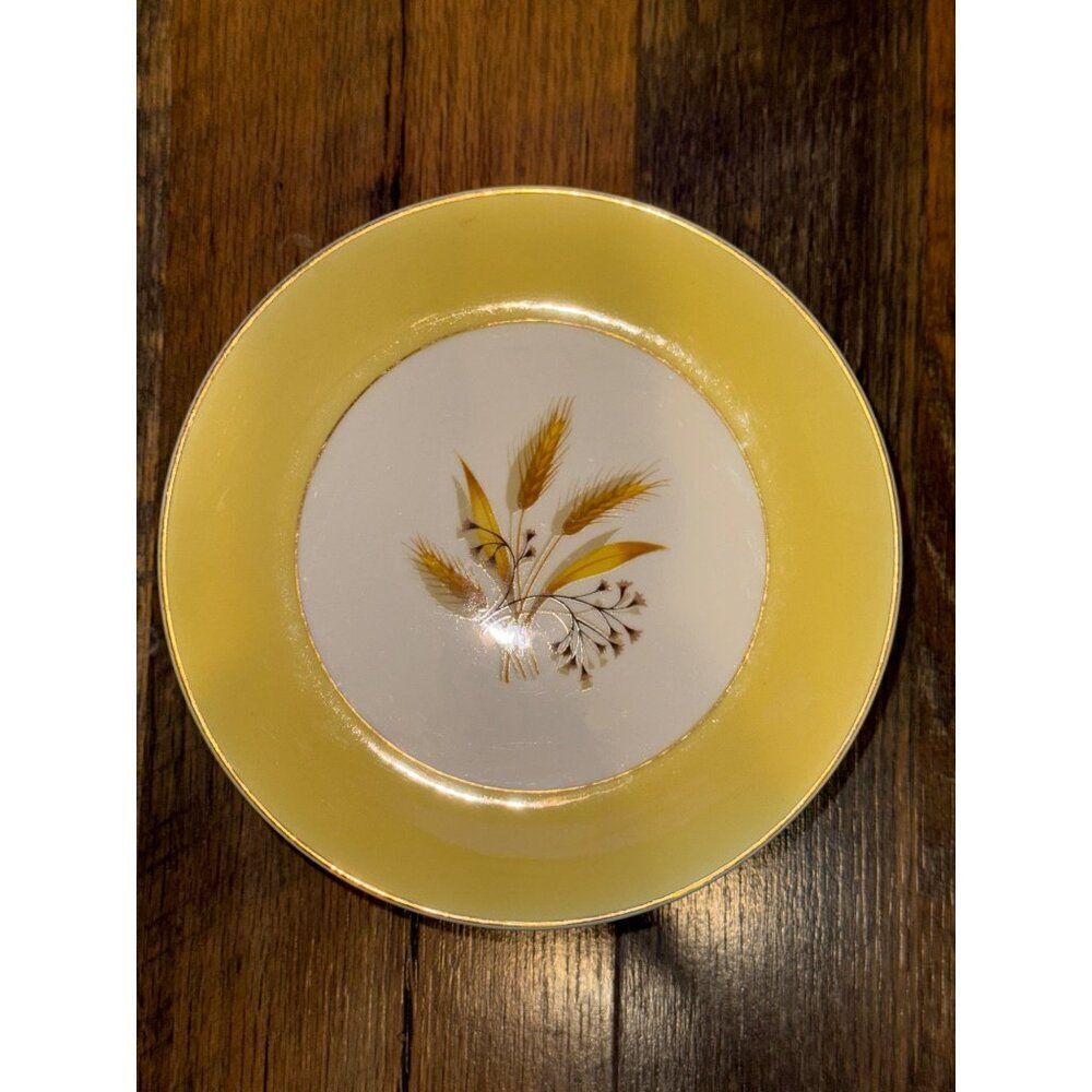 Set of 8 Century Service Autumn Gold Desert Plates