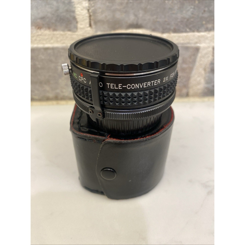 CPC 2x Tele-Converter MC Lens‎ with Caps and Case