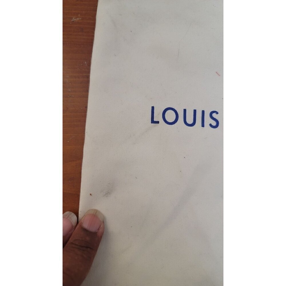 LOUIS VUITTON BEIGE DUST BAG SIZE 4.5 X 5 - Picture 4 of 5