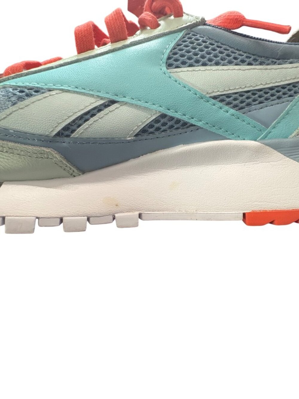 Reebok Classic Legacy Retro Running Shoes Blue Mint Orange Y2K Sneakers Womens8 - Picture 8 of 16