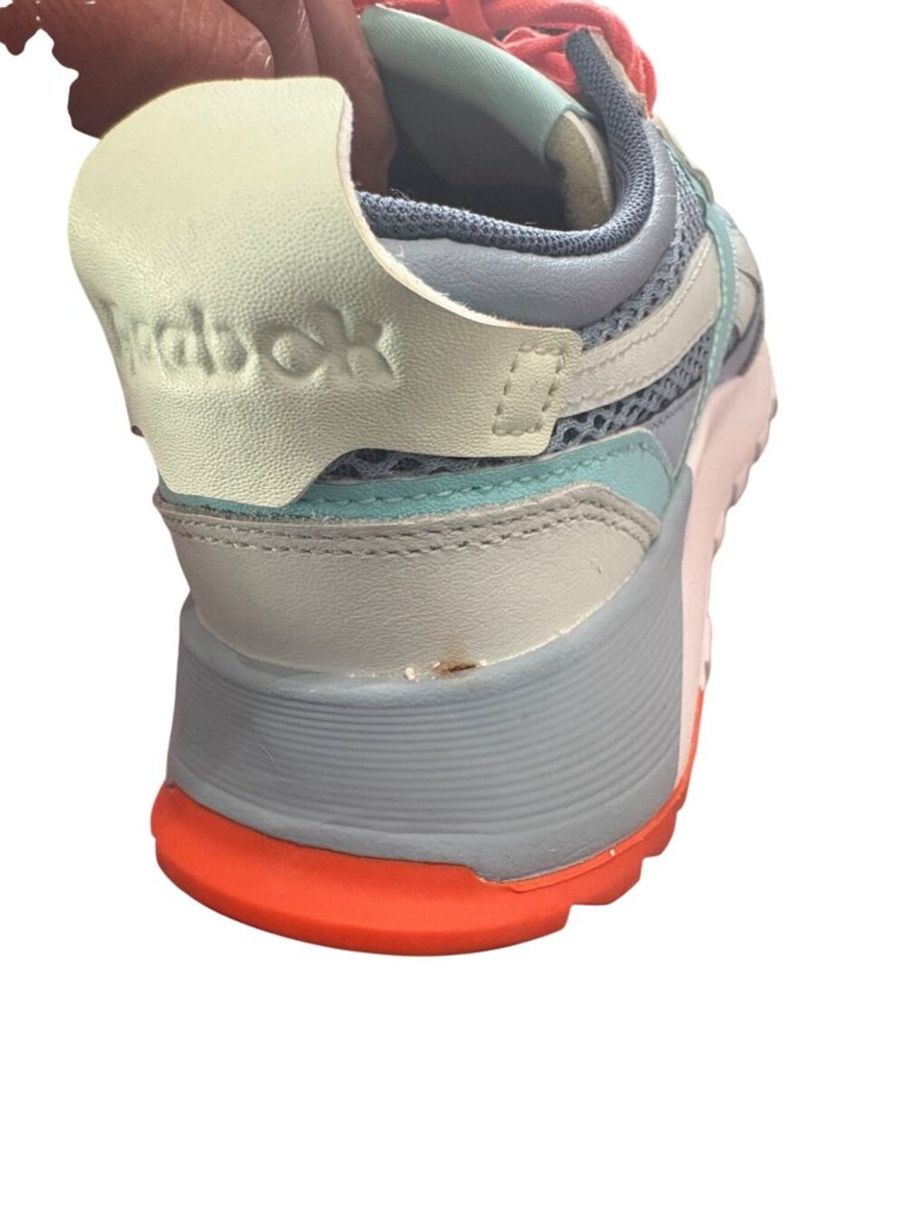 Reebok Classic Legacy Retro Running Shoes Blue Mint Orange Y2K Sneakers Womens8 - Picture 10 of 16