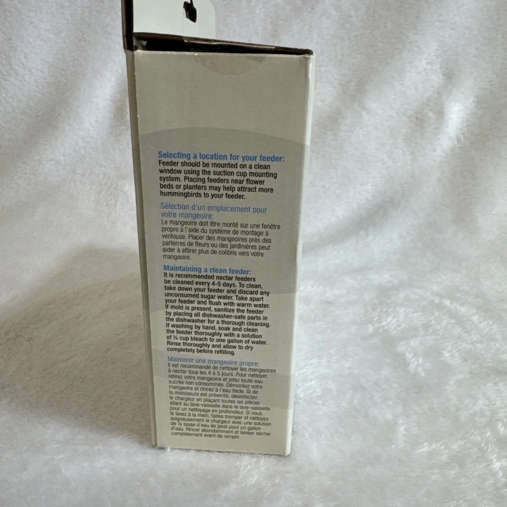 Nature's Way Nectar Series Hummingbird Window Feeder 8oz Red WWTWF1 - Picture 5 of 10