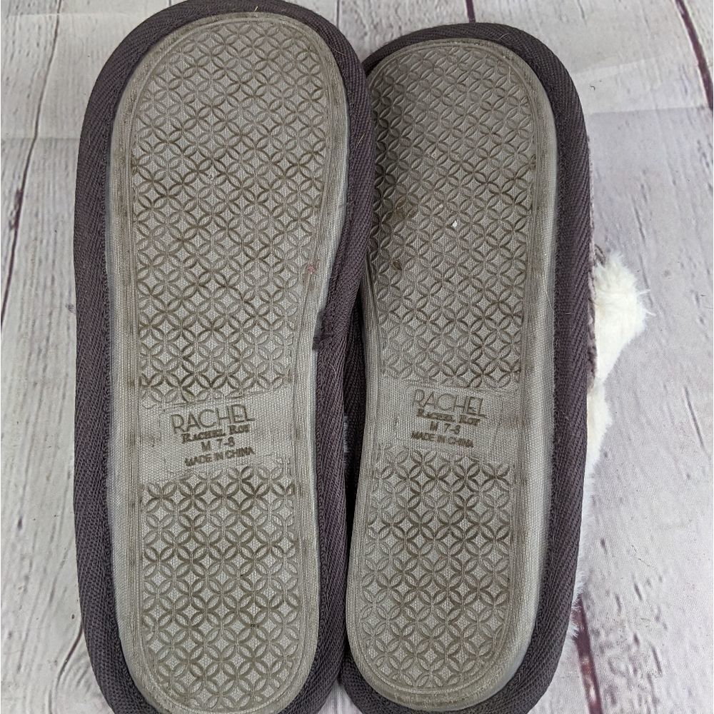 Rachel Roy Chenille Scuff Slippers - Picture 6 of 11