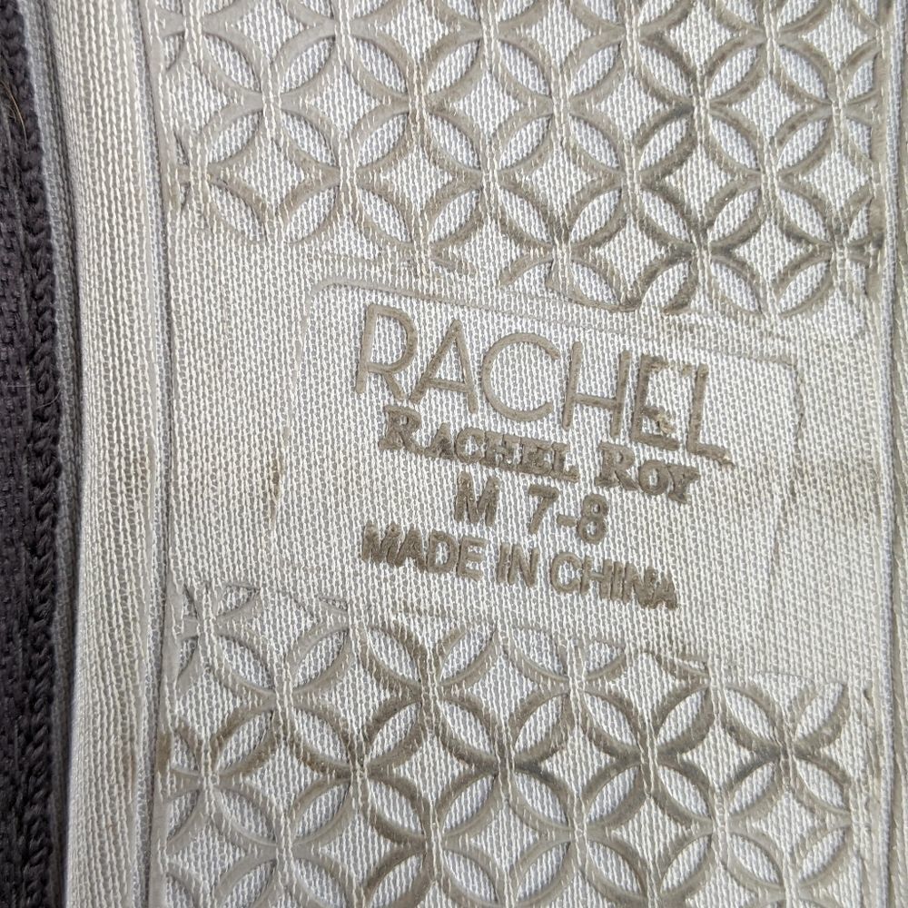 Rachel Roy Chenille Scuff Slippers - Picture 7 of 11