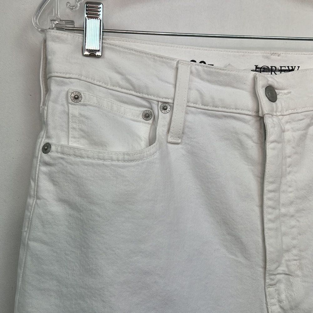 J Crew Wide leg white denim trousers NWT - Picture 11 of 16
