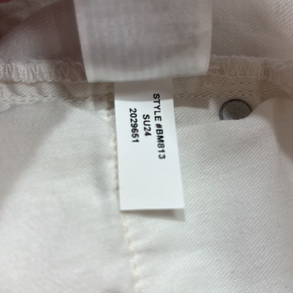J Crew Wide leg white denim trousers NWT - Picture 16 of 16