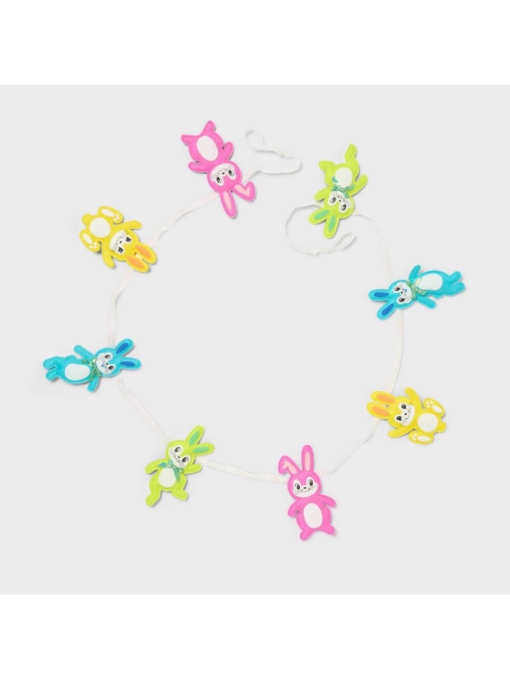 Easter Colored Bunny Tales Felt Garland - Spritz™ - Picture 3 of 4