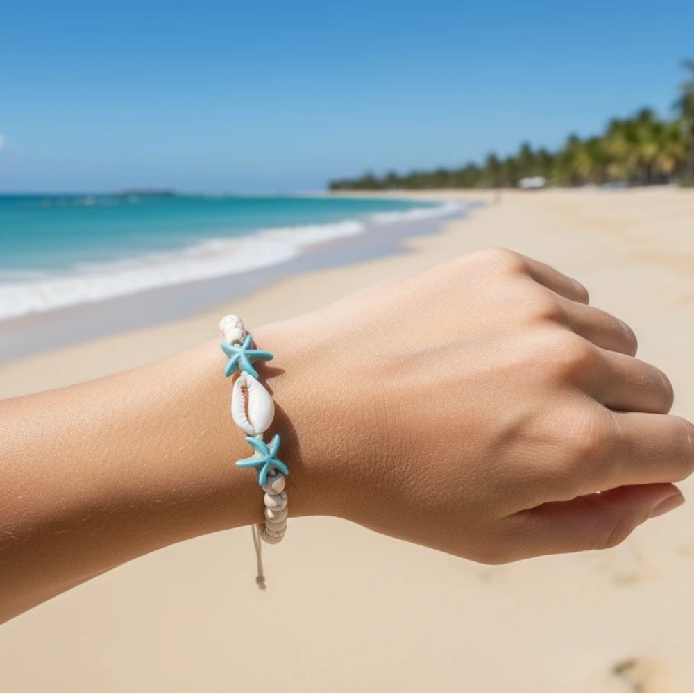 💎BUNDLE 4/$10💎 Starfish and Shell Bracelet