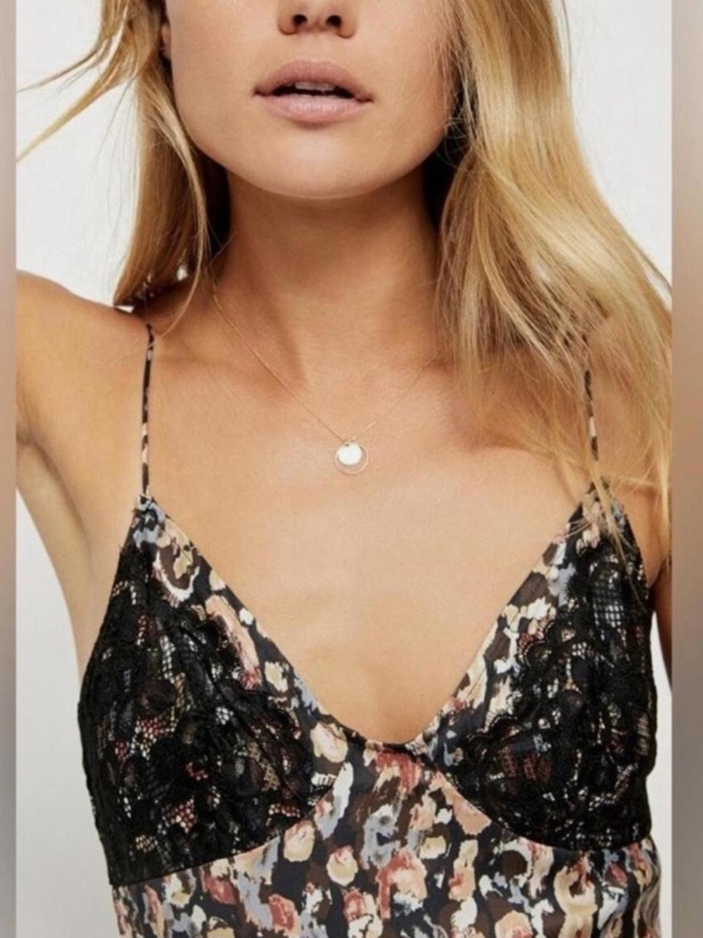 NWT FREE PEOPLE Little Dreams Lace Camisole