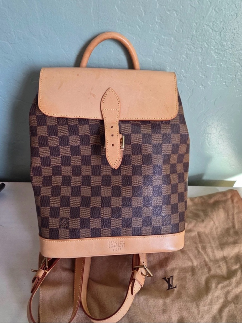 ✅AUTH✅LOUIS VUITTON DANUBE BACKPACK