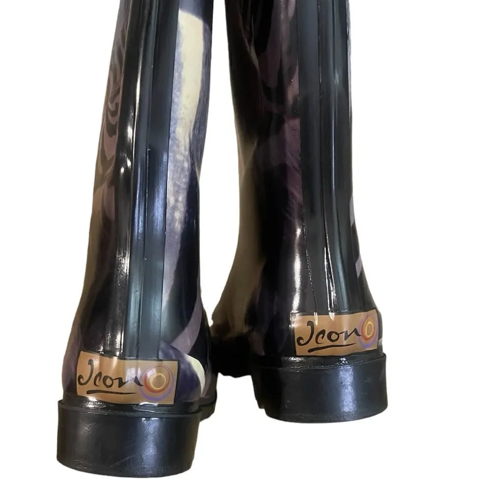 Wild Style: NWT Zebra Print Rainboots – Make a Splash! - Picture 3 of 4