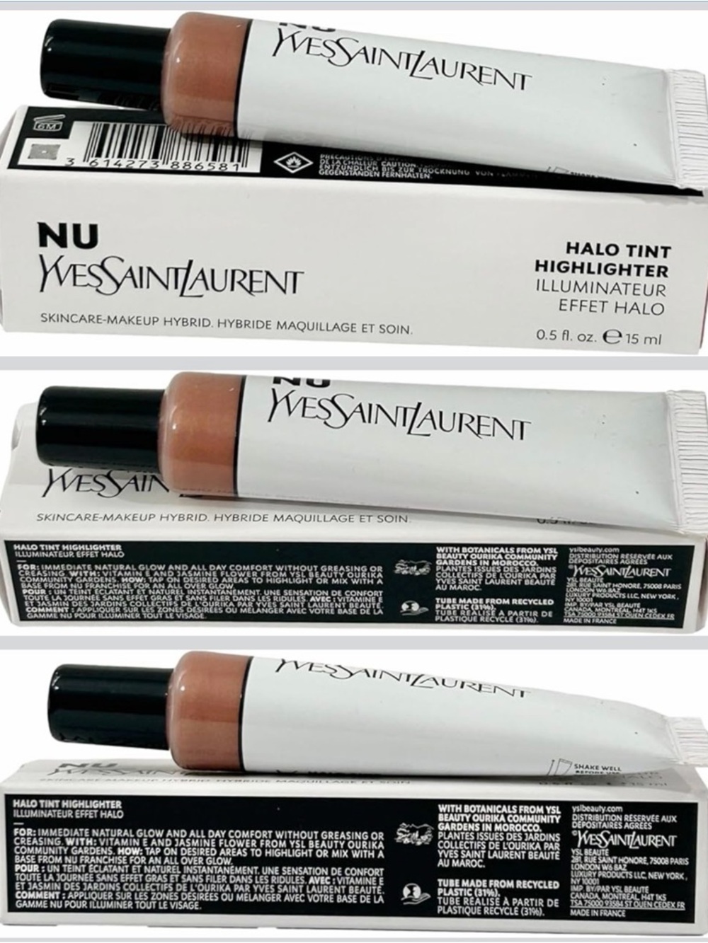 Yves Saint Laurent NU Halo Tint Highlighter — NU GOLD
