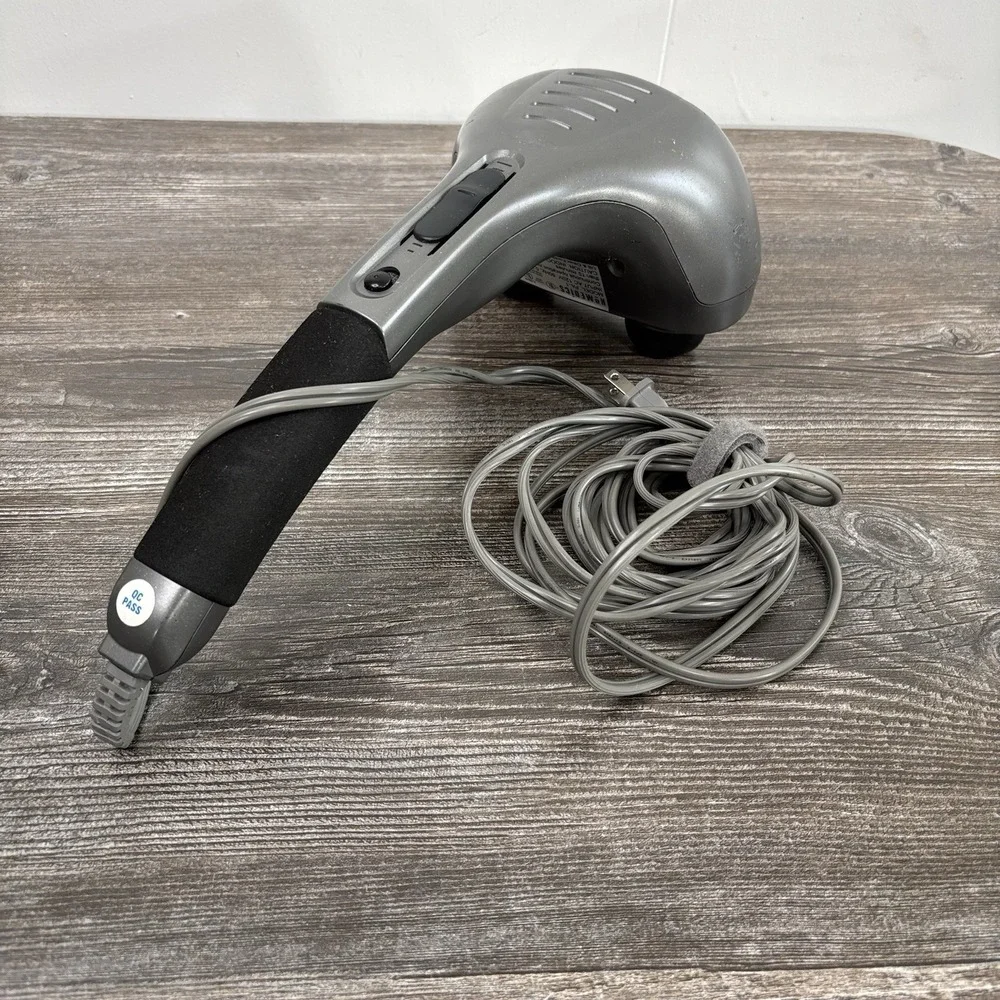 Homedics Model PA-1 Dual Head Percussion Hand Held Massager Vibrator - Picture 1 of 9