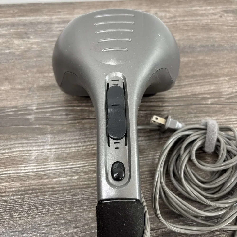 Homedics Model PA-1 Dual Head Percussion Hand Held Massager Vibrator - Picture 3 of 9