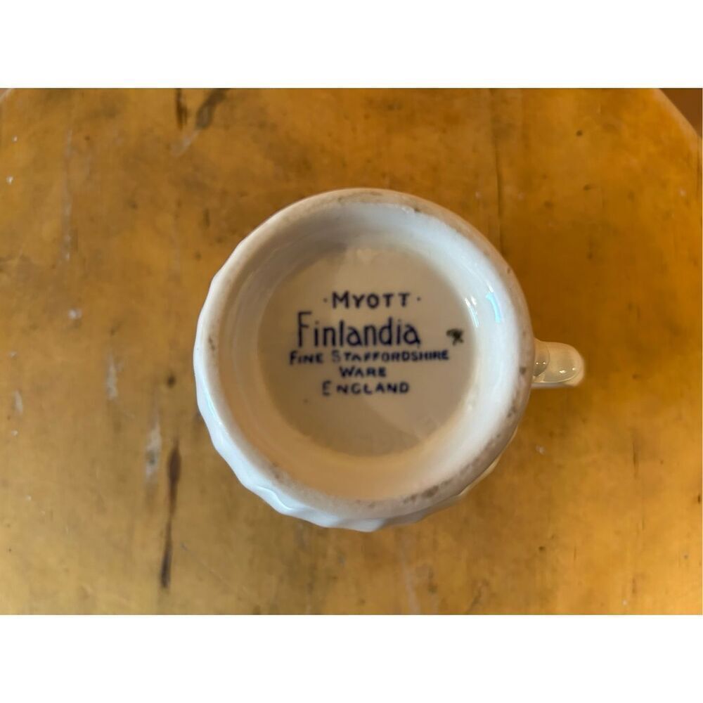 Myott Staffordshire FINLANDIA Creamer England (8858) - Picture 6 of 6