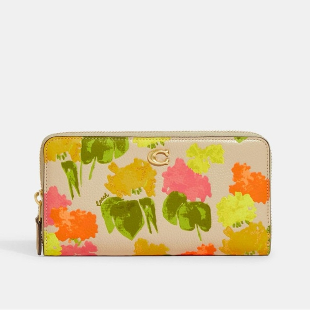 Coach Colorful Floral Women's Wallet