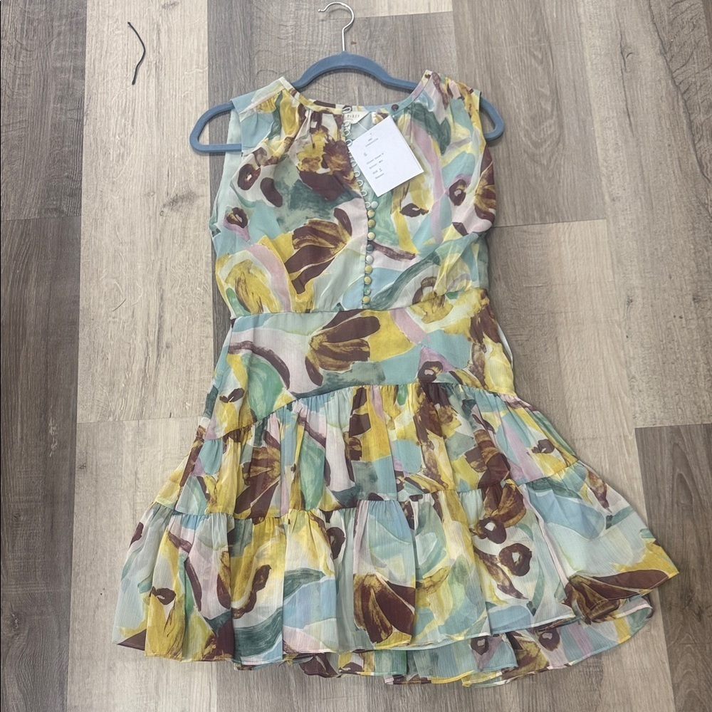 🍁Ted Baker London Multicolor Floral Midi Dress - Picture 6 of 6