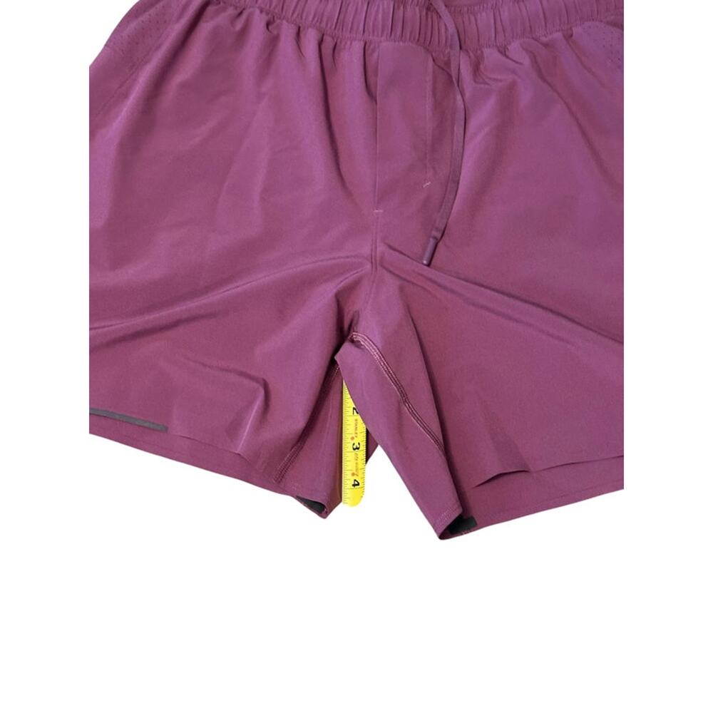 Mens Medium Purple Lululemon Shorts with Liner EUC - Picture 2 of 6
