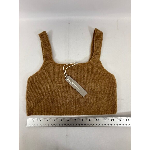 Everlane Tops - Everlane the cozy stretch tank Caramel Size Small NWT
