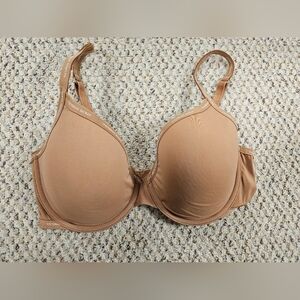 Victoria's Secret Toffee‎ Mini Logo 34DD T-Shirt Perfect Shape Push Up Bra VS