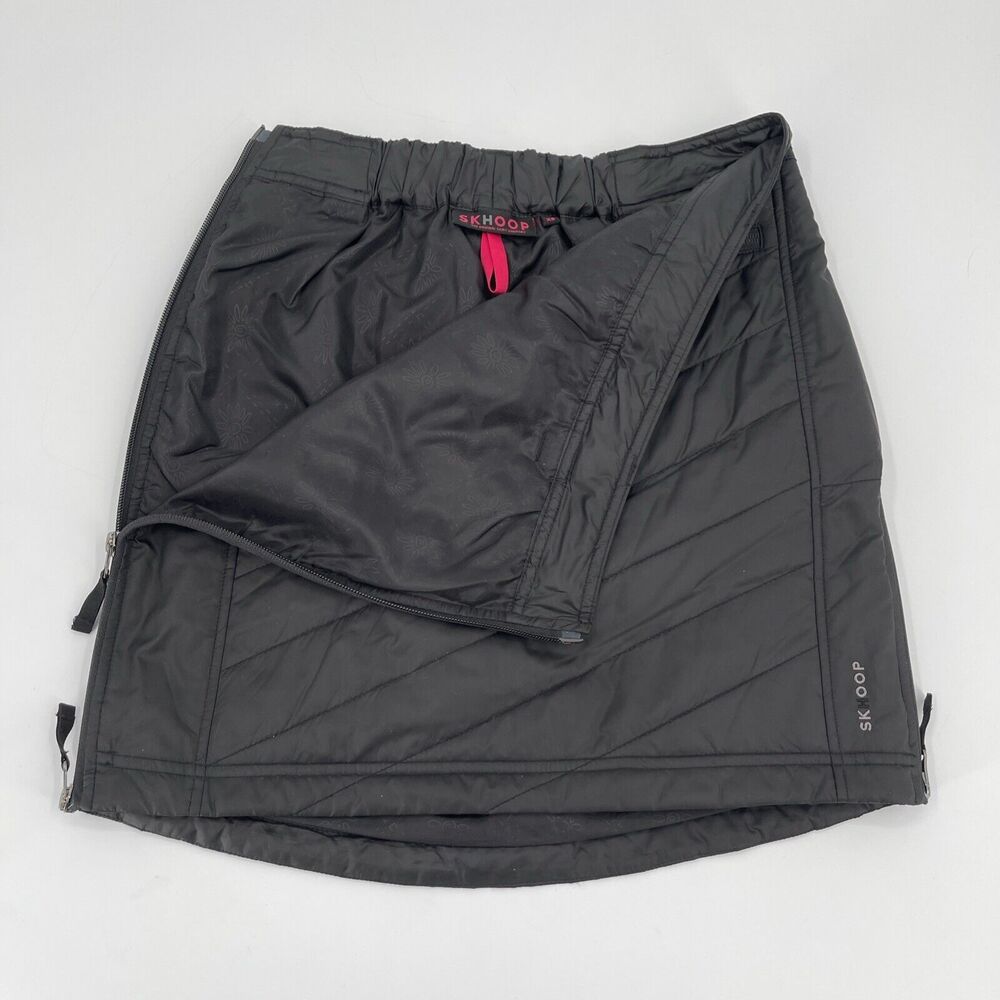 Skhoop Down Puffer Skirt Womens XS Black - Picture 2 of 8