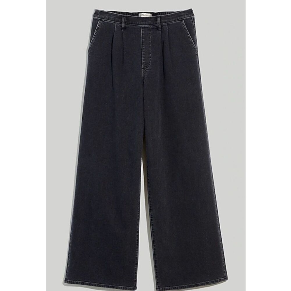 Madewell Superwide-Leg Jeans in Bessemer Wash , $128 F12