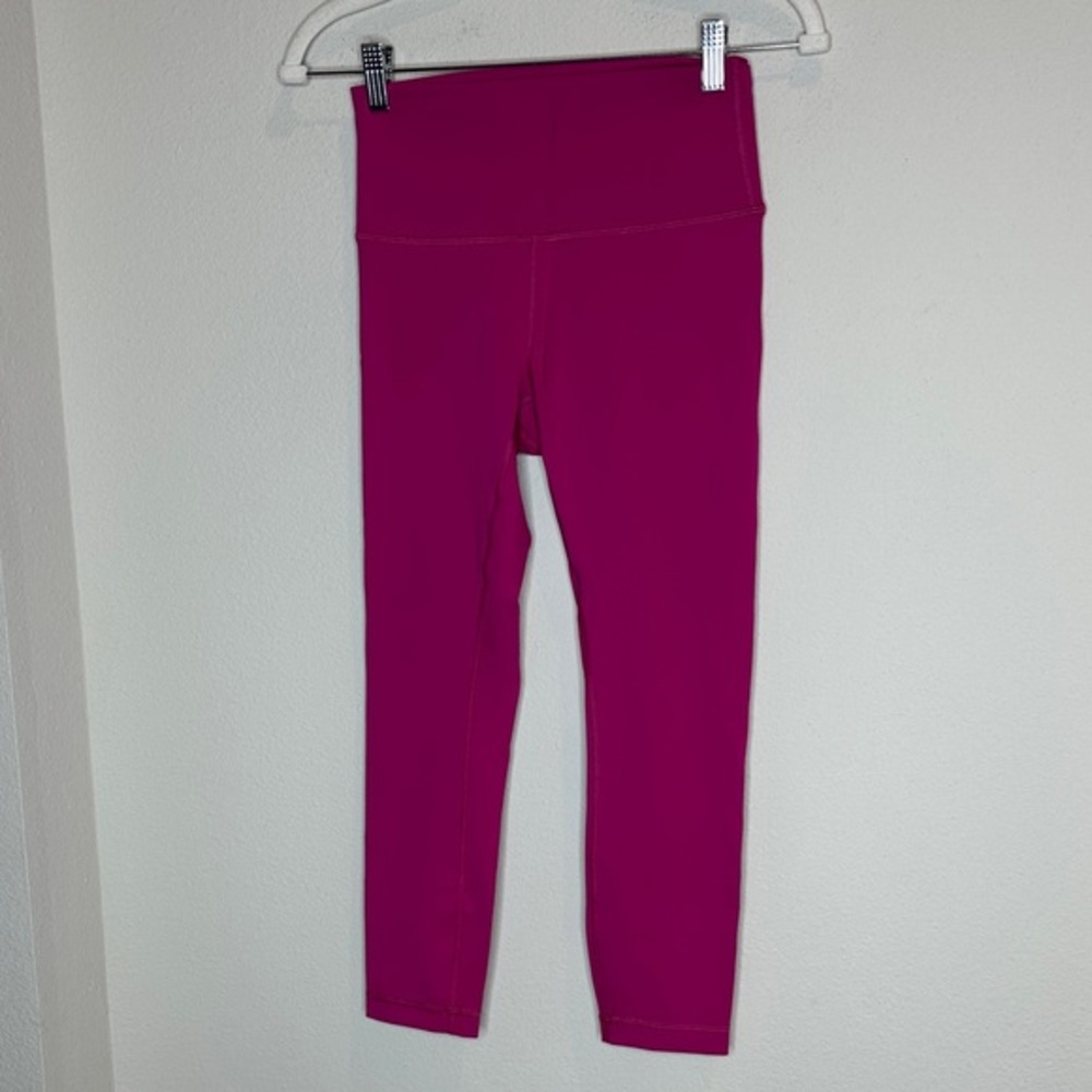 lululemon athletica Kids Fuchsia Leggings