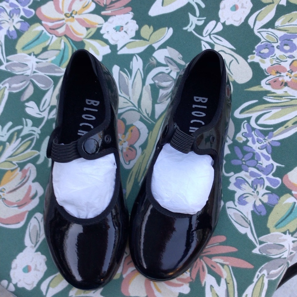 Bloch Annie Tyette Dance Shoe, Patent, 12 Wide US - Picture 7 of 10