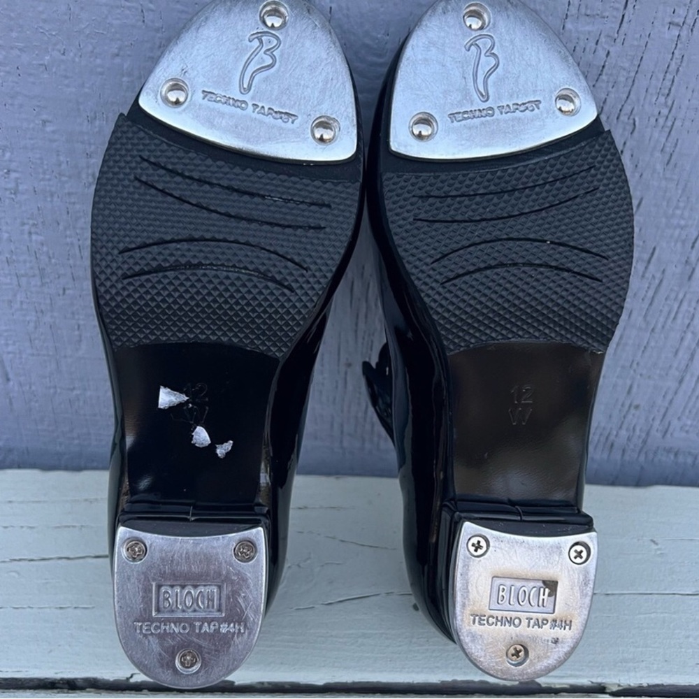 Bloch Annie Tyette Dance Shoe, Patent, 12 Wide US - Picture 8 of 10