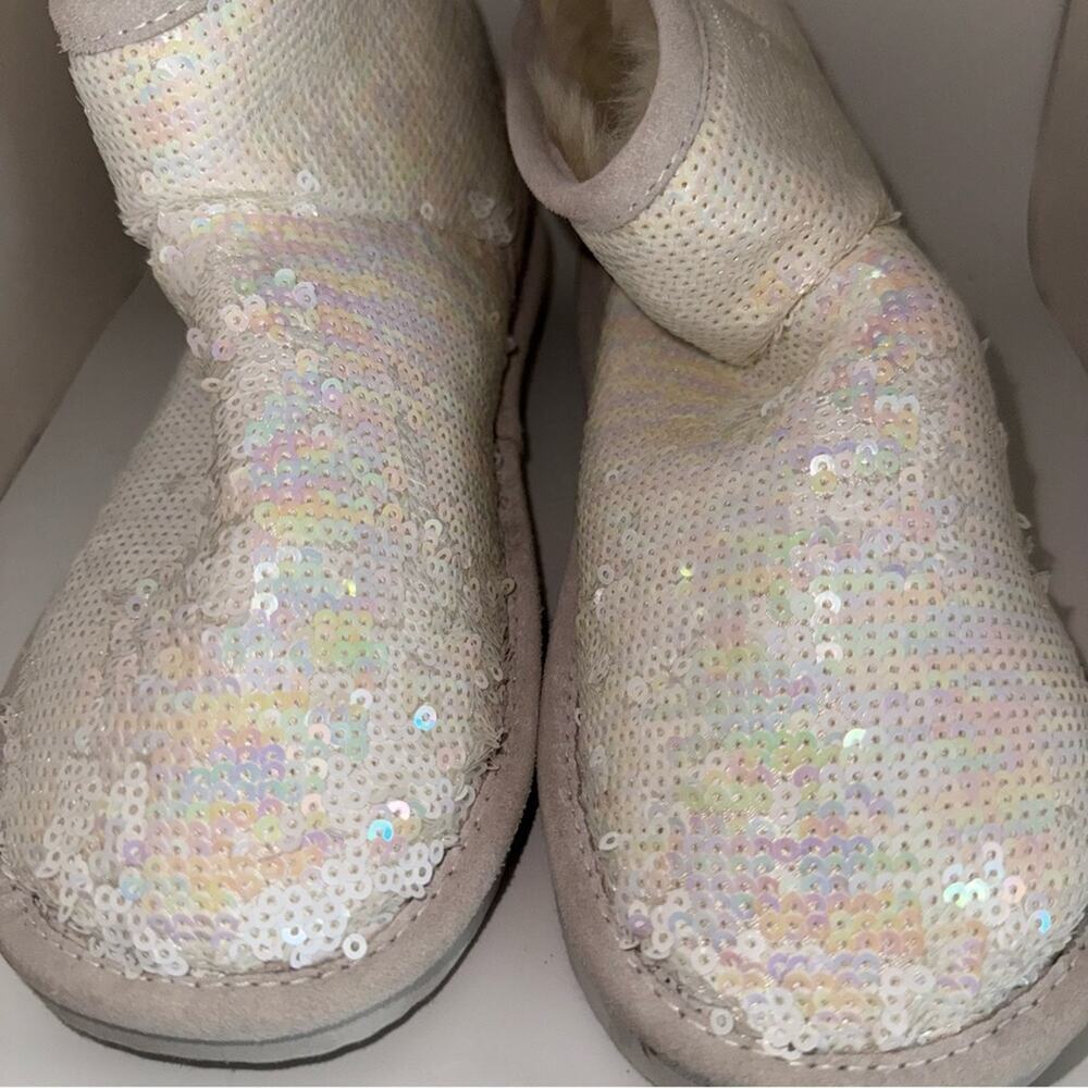 Victoria secret pink sequin boots - Picture 2 of 6