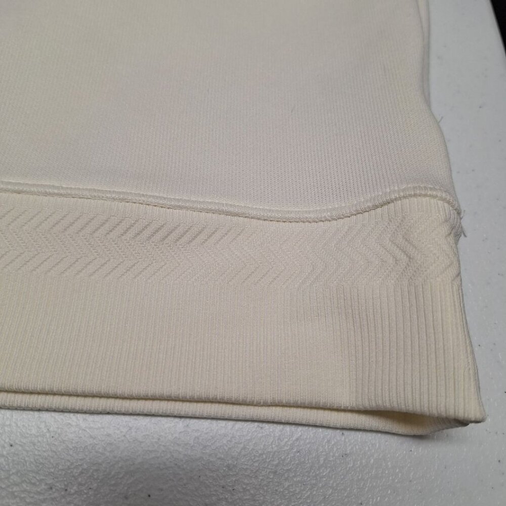 Nike Dri Fit Pullover Vest Off White Mens Large‎ Gold Preppy Club - Picture 3 of 9