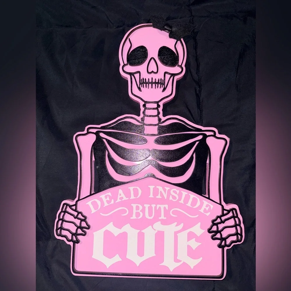 Ashland Sweet & Spooky Pink and Black Wall Décor - Picture 3 of 9