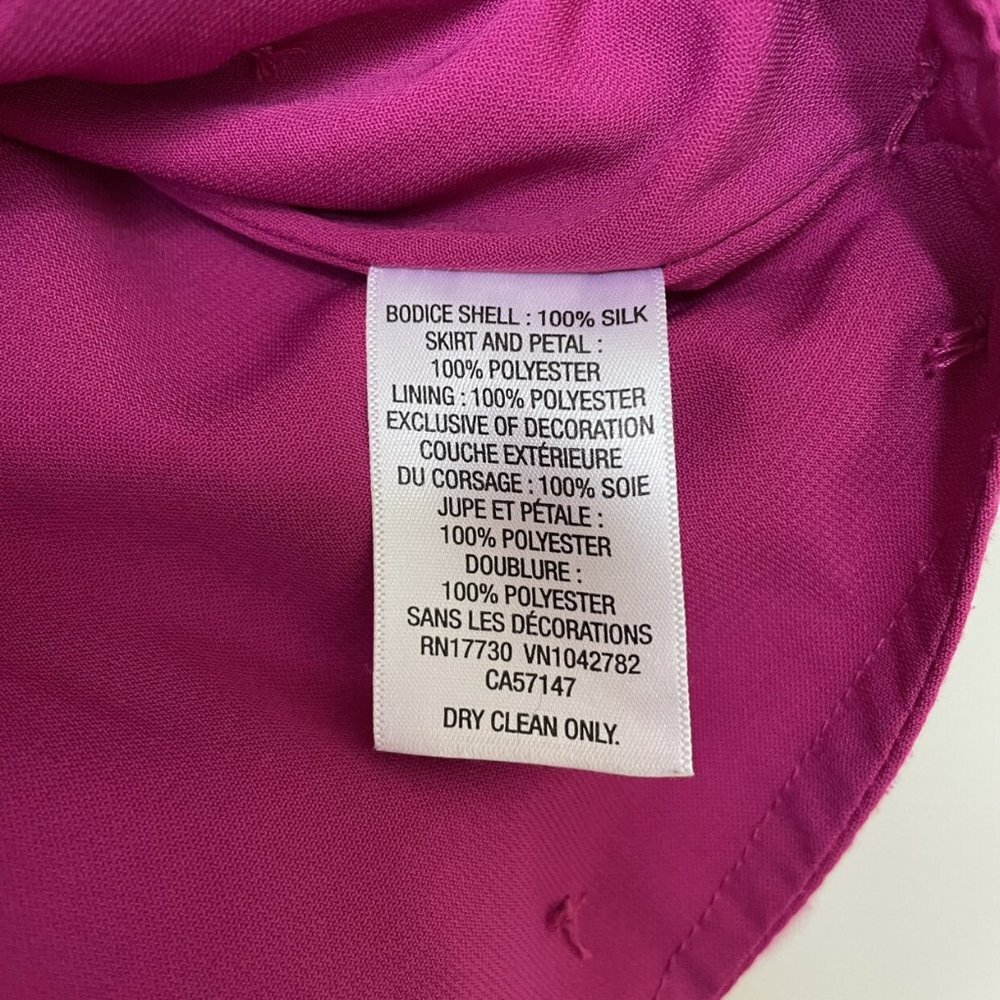 Marchesa for Neiman Marcus x Target Fuchsia Silk P - Picture 6 of 7