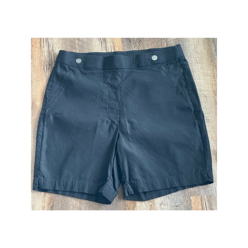 Rafaella Black Dress Shorts 12
