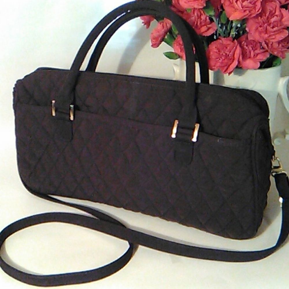 Vera Bradley Chocolate Brown Quilted Bag