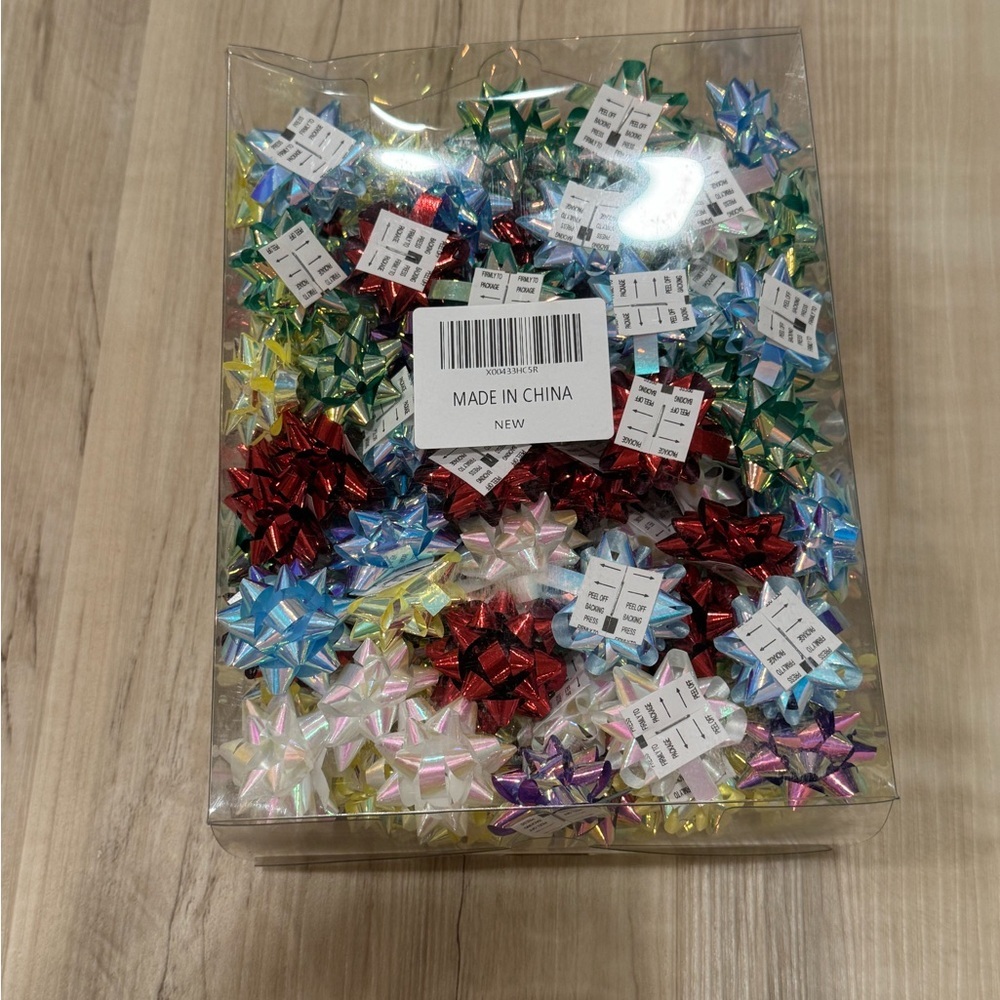 Colorful Gift Bow Set for Parties