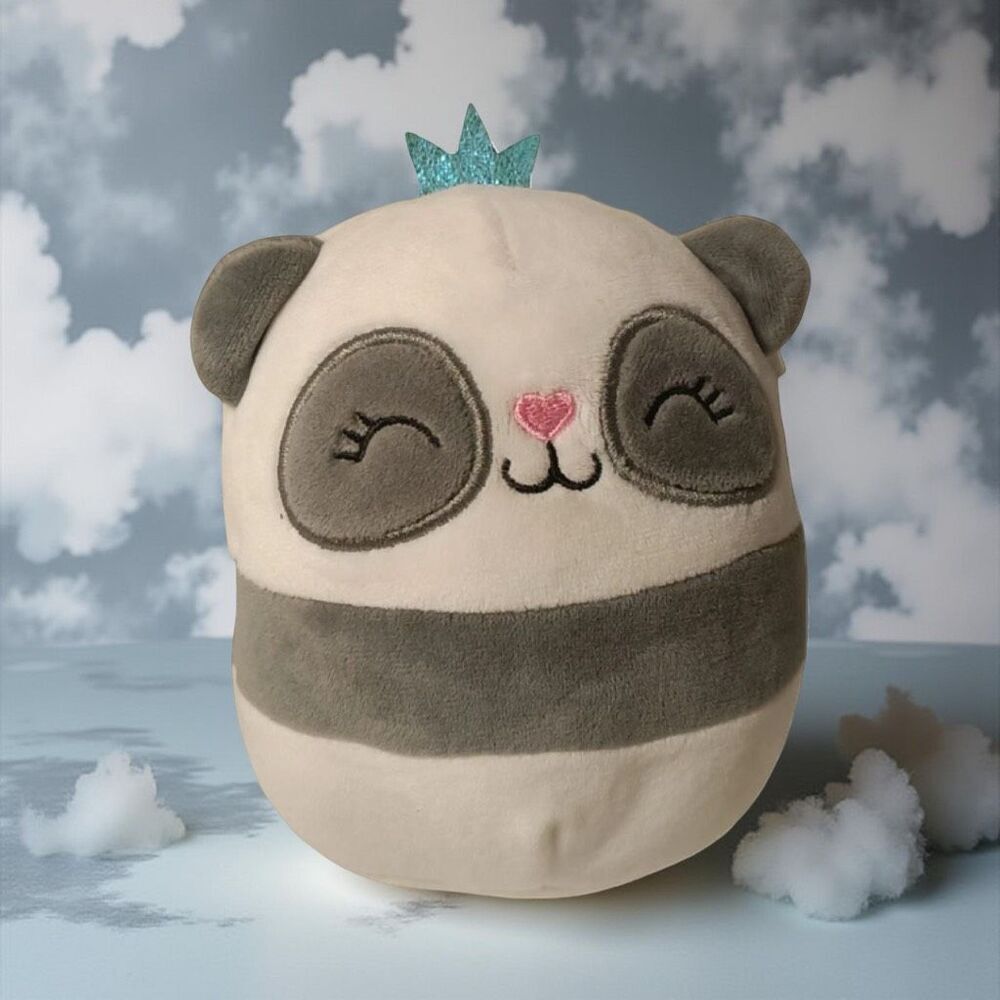 Claires Exclusive KellyToy Bonnie the Panda Squishmallow Plush Stuffed 5” P43