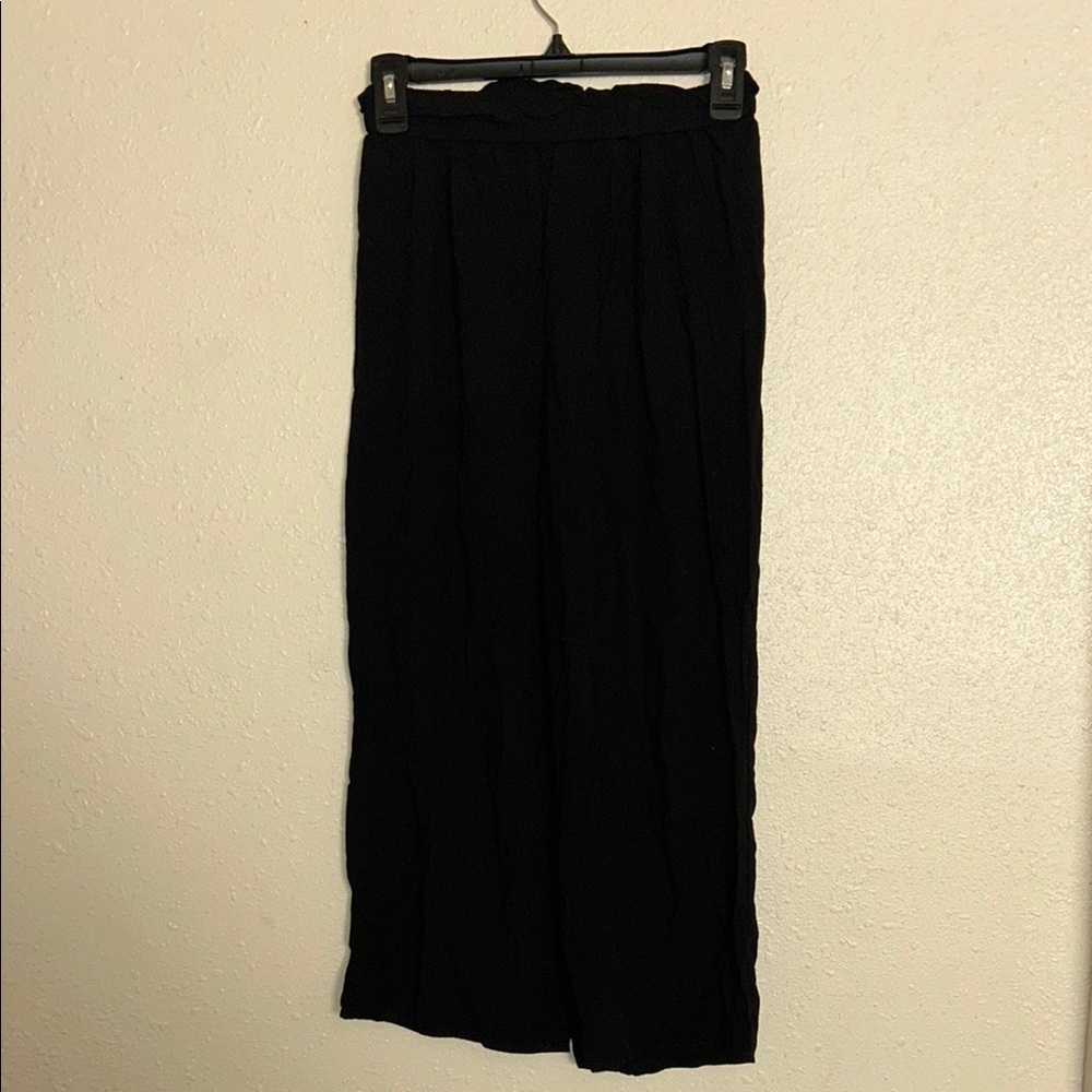 Kids Casual Black Pants